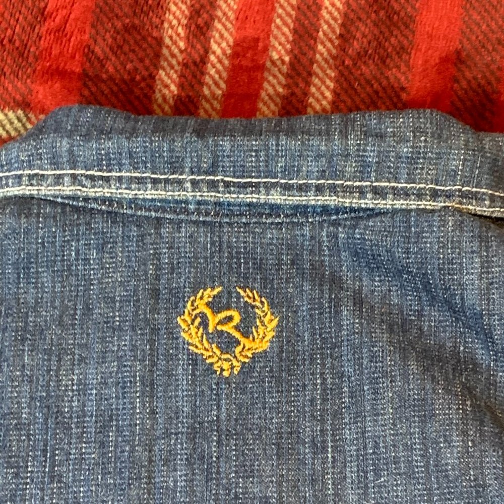 Rocawear Denim Embroidered Jacket Sz 18 mo - Picture 8 of 10